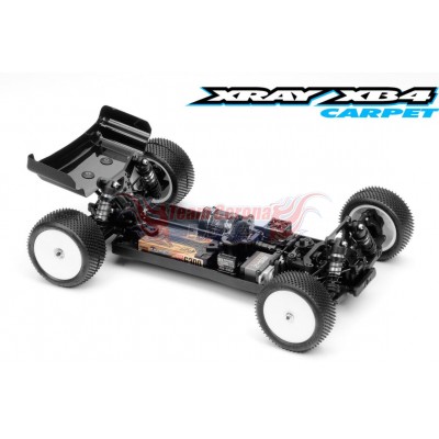 XRAY XB4 Carpet 1/10 EP 4WD OFF-ROAD BUGGY CAR KIT 360012